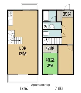 別子荘アパート【1階】の間取り