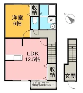 VILLA・ARCADIA【2階】の間取り
