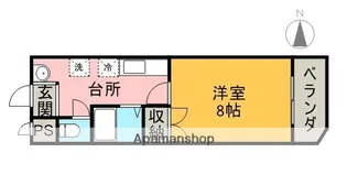 ナデシコハイツ【1階】の間取り