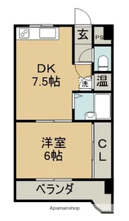 第3サンワビル【5階】の間取り