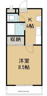 コーンハイツⅠ【3階】の間取り