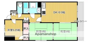 グランドパレス東雲【3階】の間取り
