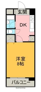 アーバンコート徳常【1階】の間取り