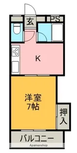 メゾン千【1階】の間取り