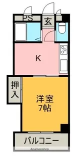 メゾン千【2階】の間取り