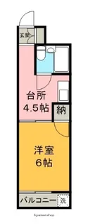 アーバンコート西町【2階】の間取り