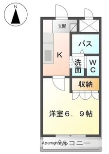コンフォルト【2階】の間取り