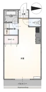エグゼ・サン・ヨウ【2階】の間取り