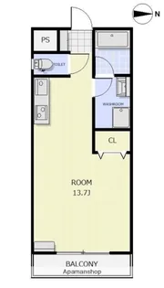 エグゼ・サン・ヨウ【2階】の間取り