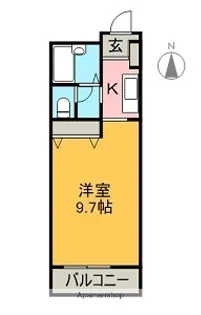 フィネスファンタジスタ【1階】の間取り