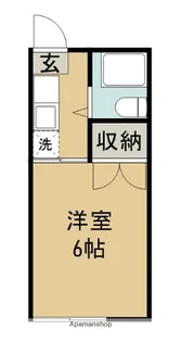 パナハイツカワサキ【2階】の間取り