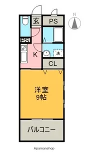 クライミングマンション【2階】の間取り