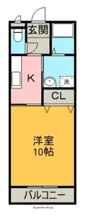 フィネスアヴェニール【2階】の間取り