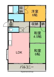 アーバンコート【3階】の間取り