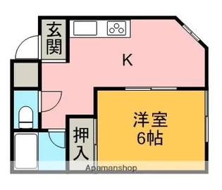 メゾン千【1階】の間取り