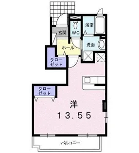 サンリットヴィラⅤ A【1階】の間取り
