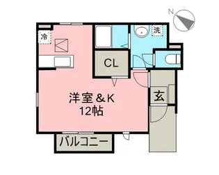 エアリー【1階】の間取り