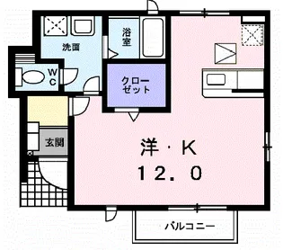 エアリー【1階】の間取り