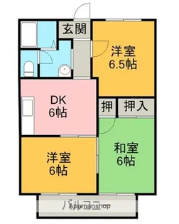 ファミール北内【2階】の間取り