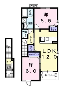 シーザリオ【2階】の間取り