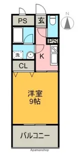 クライミングマンション【2階】の間取り