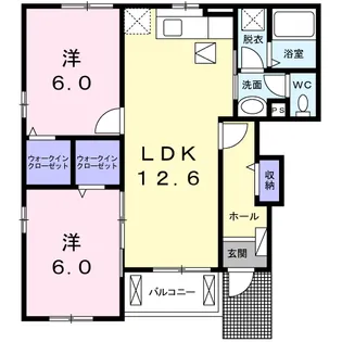 ミラリオ【1階】の間取り