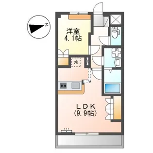 イーストリバー2【1階】の間取り