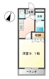ル・ドーモ くすの木【2階】の間取り