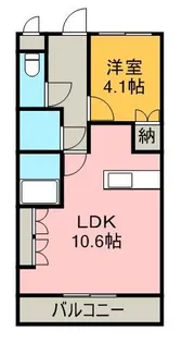 ミューズガーデン【2階】の間取り
