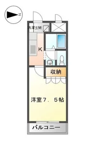 オレンジハウス・T【1階】の間取り