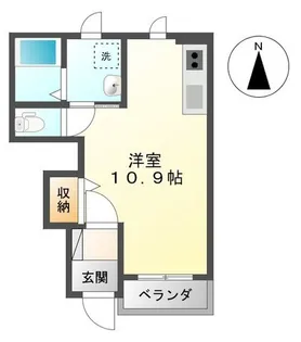 セイリング ONE【1階】の間取り