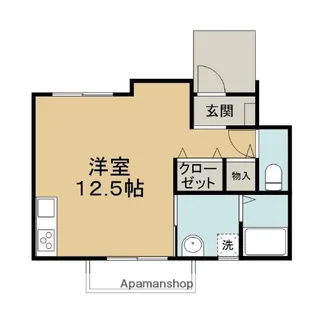 メゾンアグロス【1階】の間取り