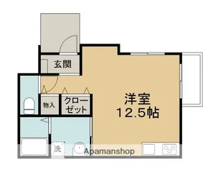 メゾンアグロス【1階】の間取り