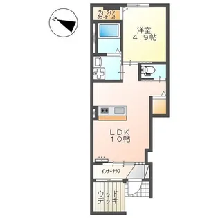 グランドコートN【1階】の間取り