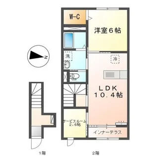 アルモニー【2階】の間取り