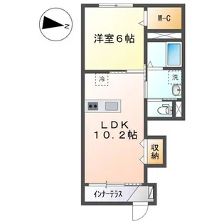 アルモニー【1階】の間取り