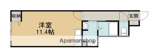 ヒメル【1階】の間取り