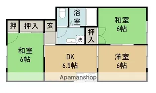 ファミールHAIDA【2階】の間取り