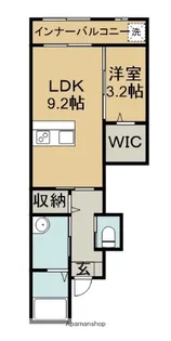 MAISON CRECIA【1階】の間取り