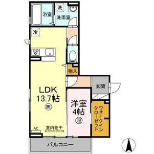 グラン・リオン【3階】の間取り