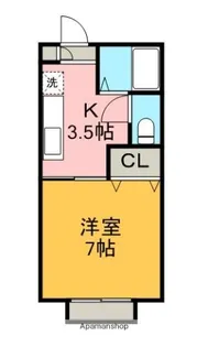 メゾントレビXI【2階】の間取り