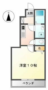 フェリックス【1階】の間取り