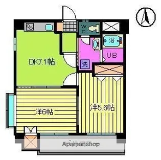 MARINE PALETTEⅡ【3階】の間取り