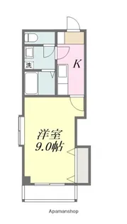 1Kの間取り画像