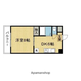 ACTY本町【1006号室】の間取り