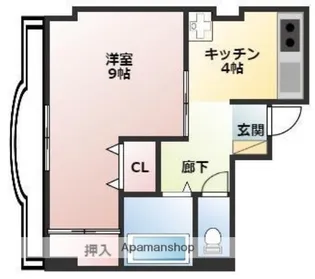 第五正田ビル【5階】の間取り