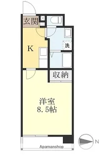 フォルテ緑町【6階】の間取り