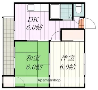 ローレンス小坂【4階】の間取り