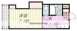 デコール余戸【508号室】の間取り