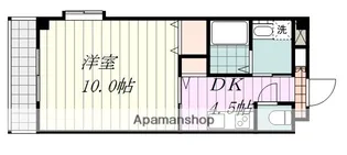 アンディーン清水町【205号室】の間取り